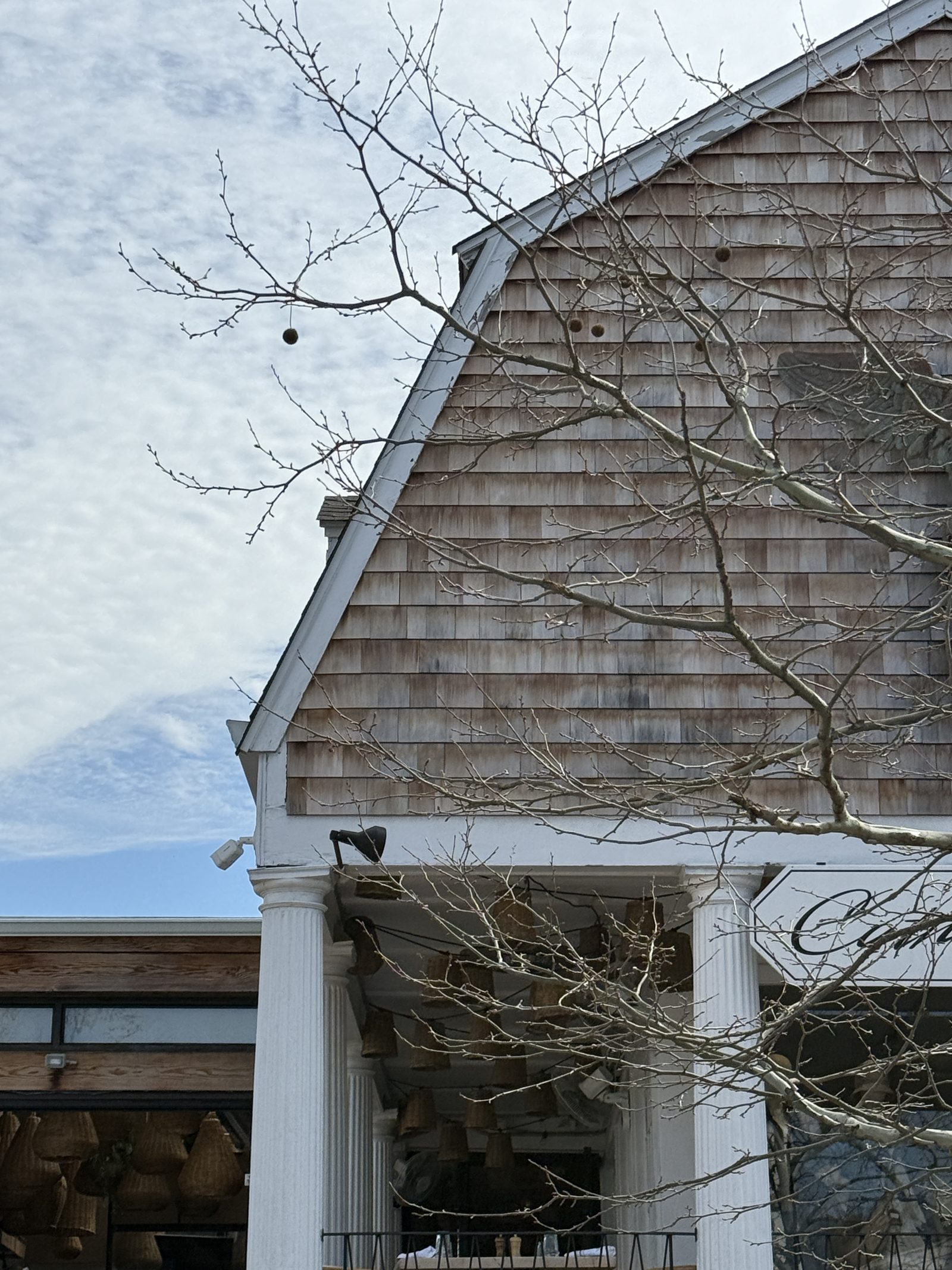 Eastern white cedar shingles, gambrel — Connecticut.